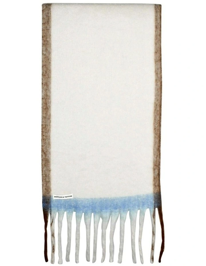 Mya Chunky Scarf in Cream image 1