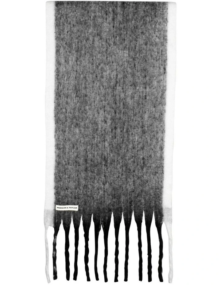 Mya Chunky Scarf in Black image 1