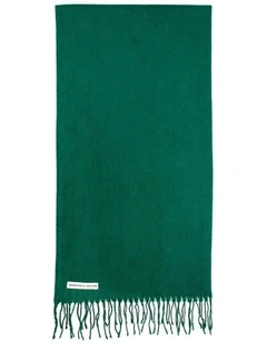 Casey Woven Scarf in Green
