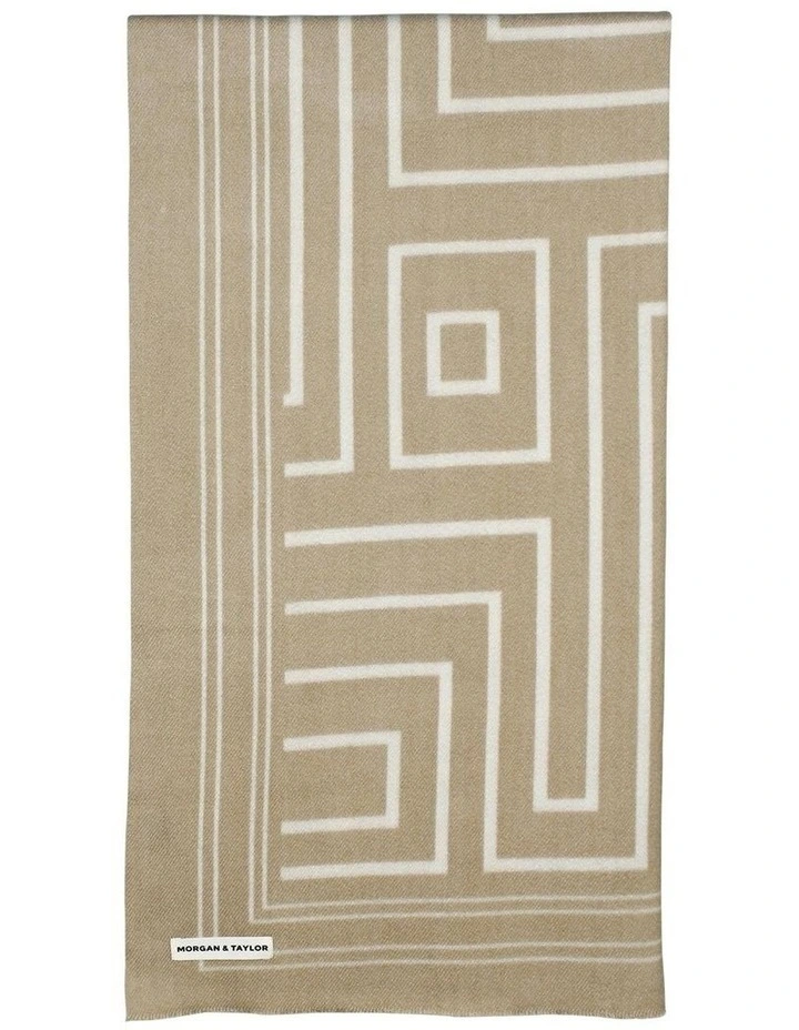 Thea Scarf in Beige image 1