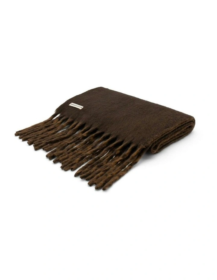 Hannah Reversible Scarf in Brown image 7