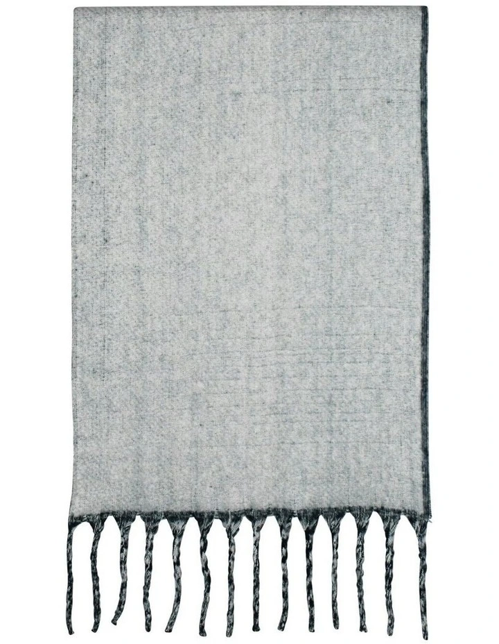 Hannah Reversible Scarf in Navy Blue image 3