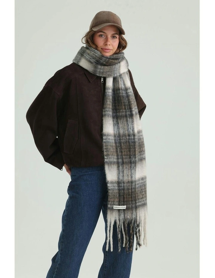 Ariella Scarf in Beige image 2