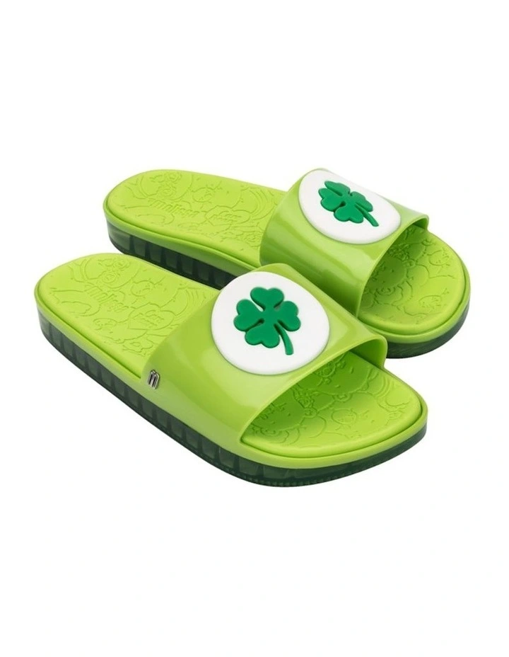 Melissa Next Gen Care Bears Beach Slide in Green image 2
