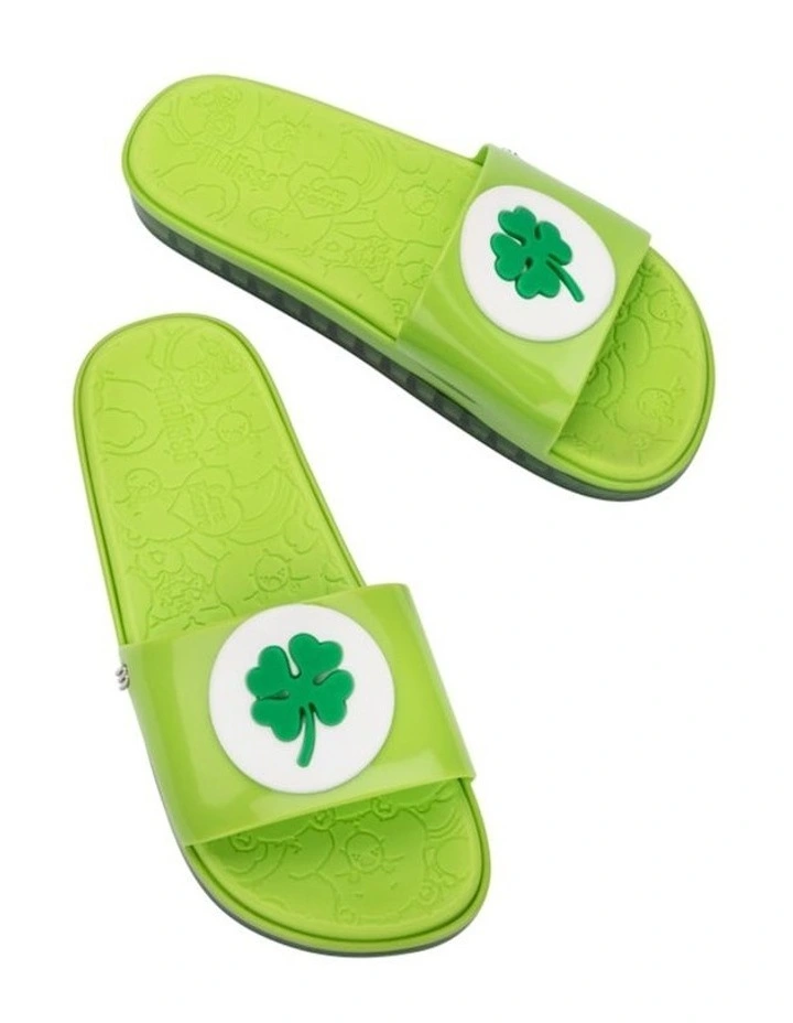 Melissa Next Gen Care Bears Beach Slide in Green image 5