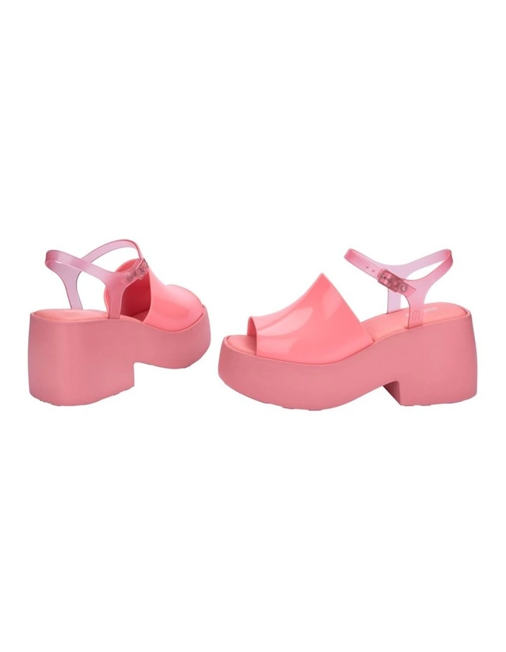 Melissa Pose Heel Sandals in Pink image 4