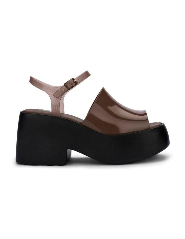 Melissa Pose Heels Sandals in Black/Brown image 1