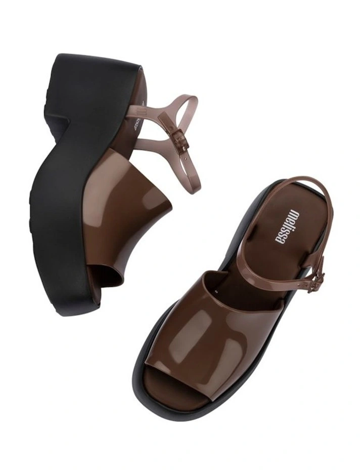 Melissa Pose Heels Sandals in Black/Brown image 5
