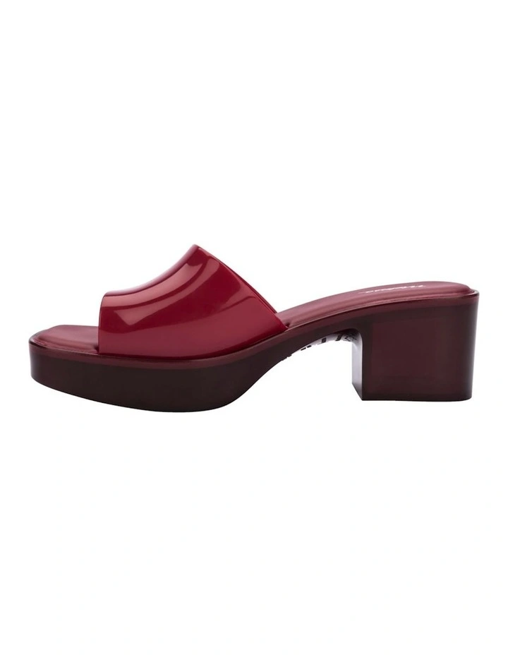 Melissa Shape Mules in Red image 5