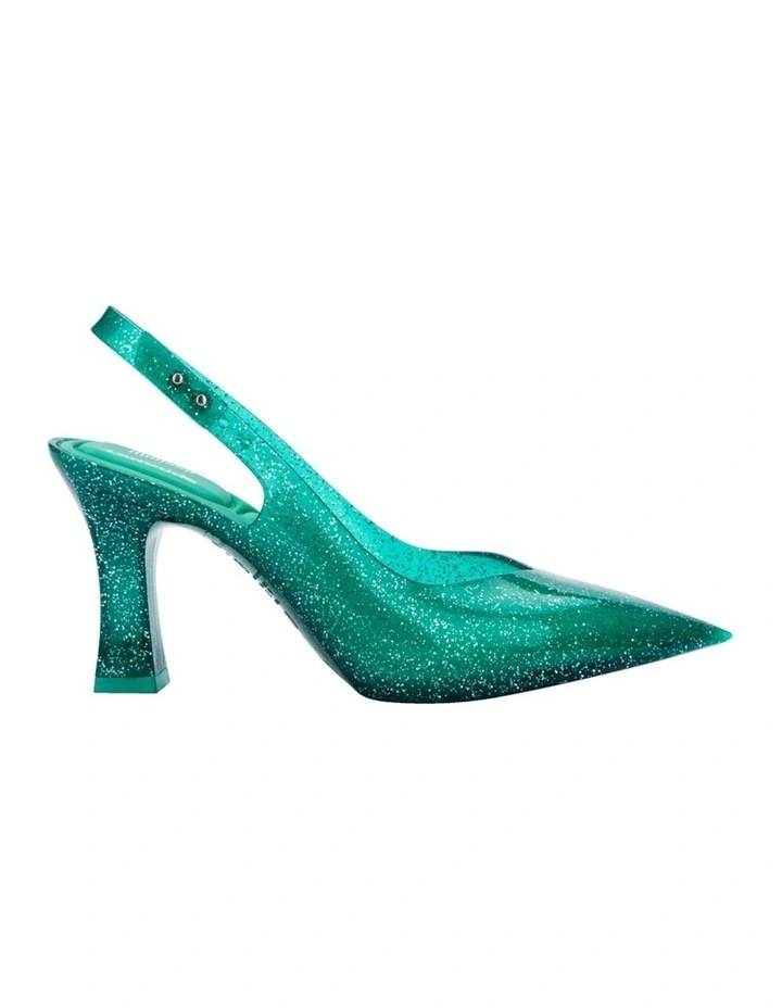 Melissa Larroude Slingback Pump Heels in Green image 1