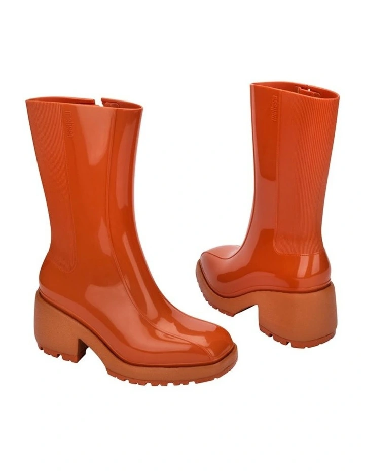 Melissa Shoes Melissa Nancy Boots in Orange | MYER
