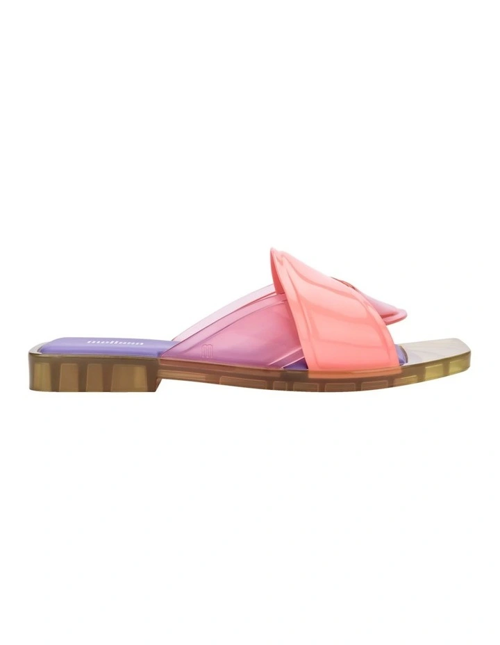Melissa Brigitte Slides in Pink/Green/Lilac image 1