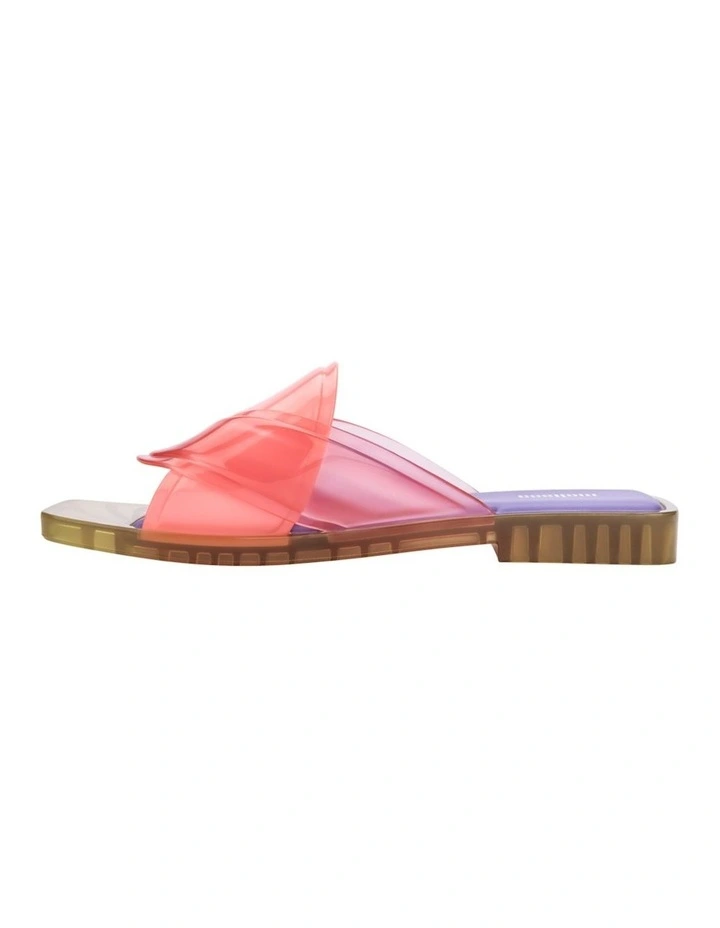 Melissa Brigitte Slides in Pink/Green/Lilac image 3