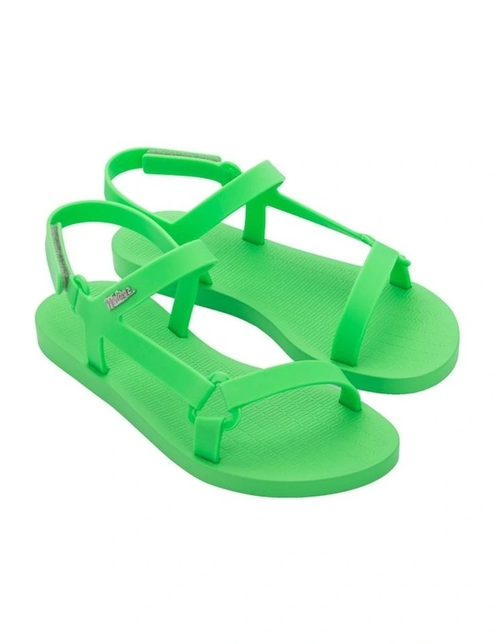 Melissa Sun Downtown Papete Sandal in Green image 2
