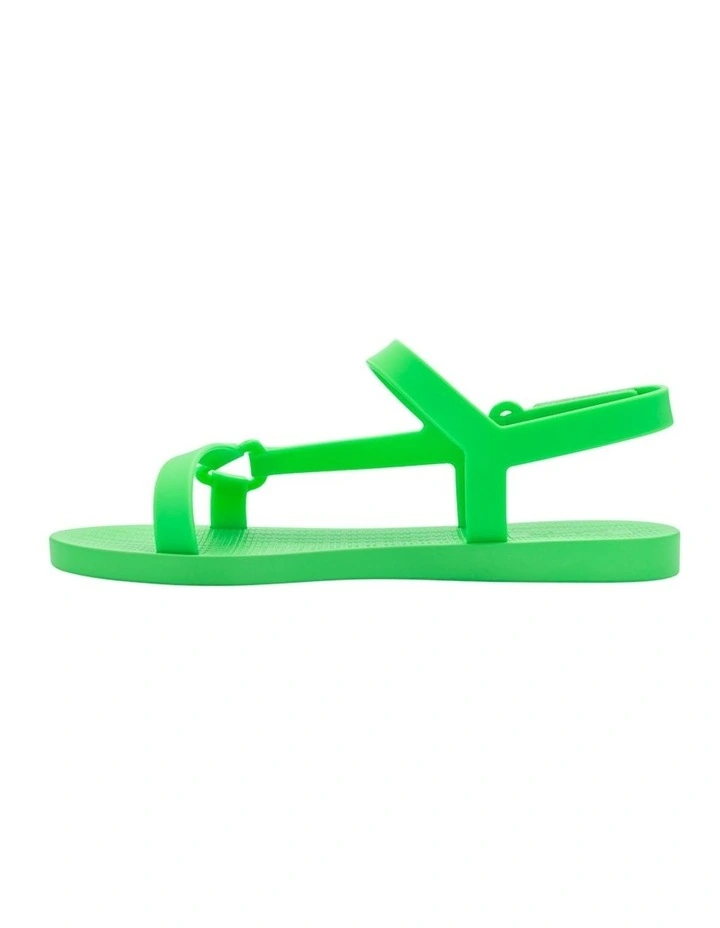 Melissa Sun Downtown Papete Sandal in Green image 4