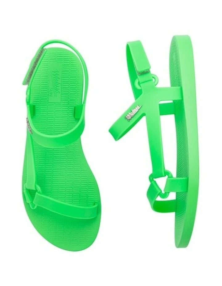 Melissa Sun Downtown Papete Sandal in Green image 5