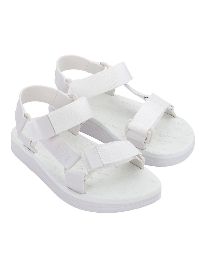 Melissa Papete   Rider Sandal in White image 2