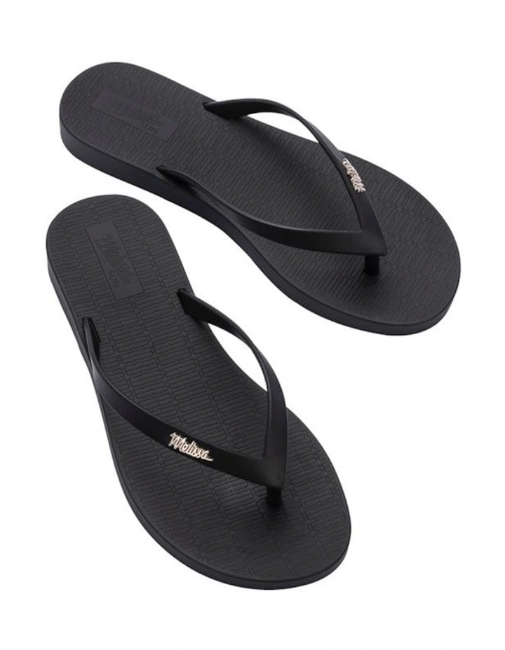 Melissa Sun Venice Flip Flop in Black image 5