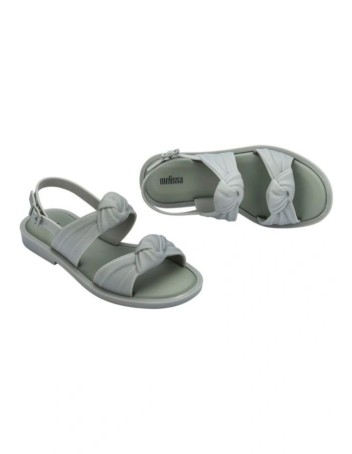 Melissa Velvet Sandal in Green image 5