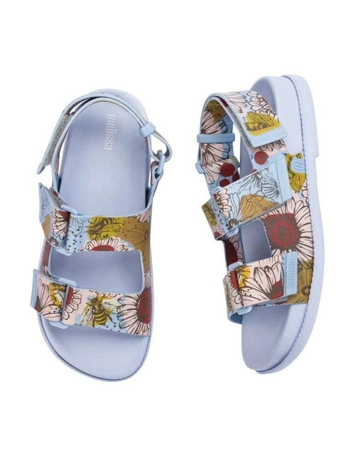 Papete Pretty Sandal in Blue Flower image 3