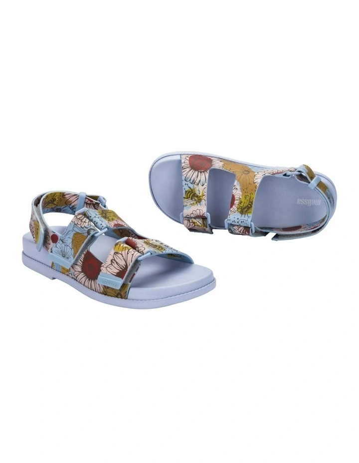 Papete Pretty Sandal in Blue Flower image 4