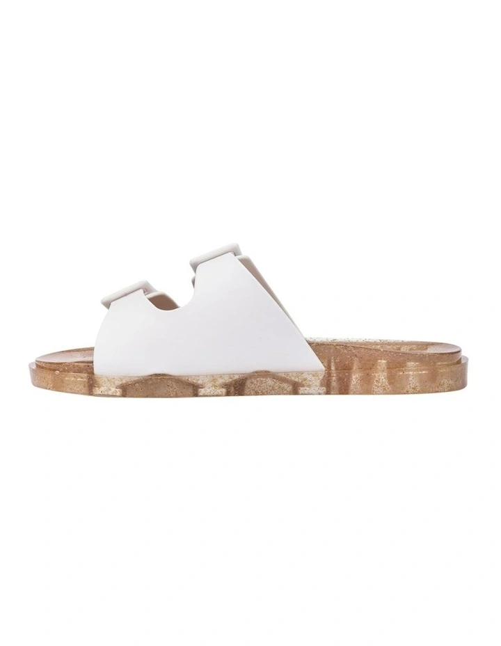 Melissa Wide Slide in White image 2