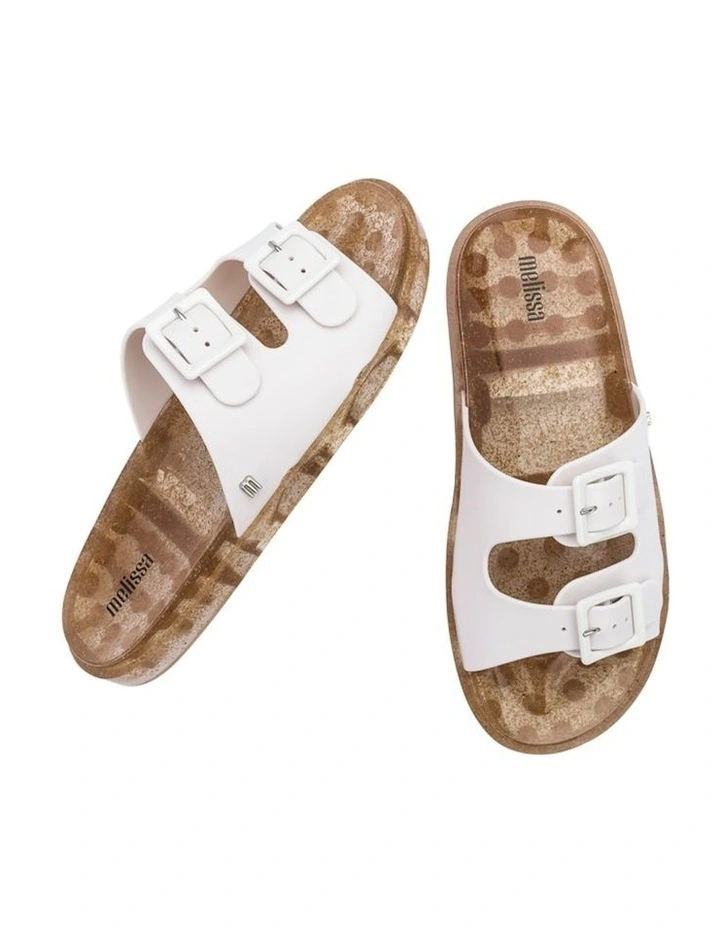Melissa Wide Slide in White image 5