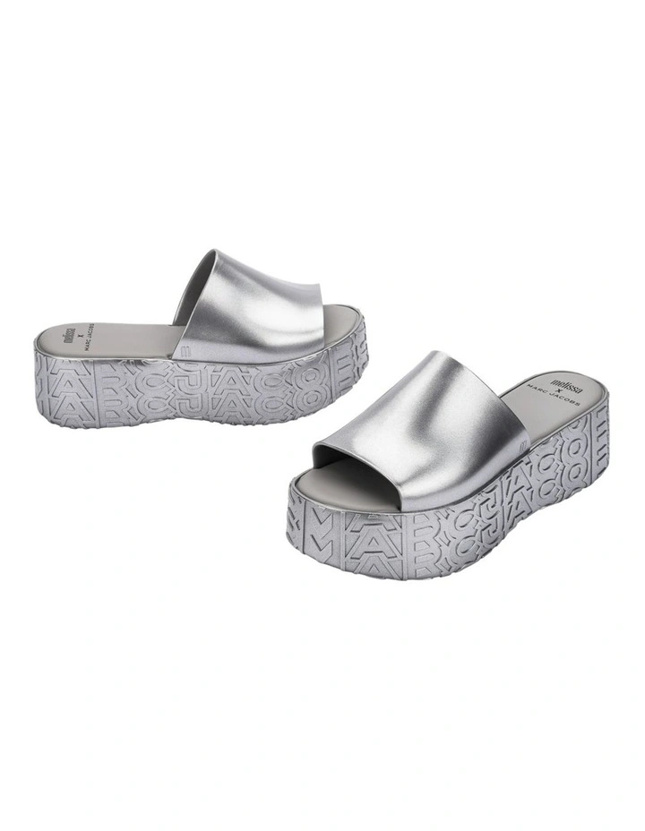 Becky + Marc Jacobs Sandal in Silver image 4