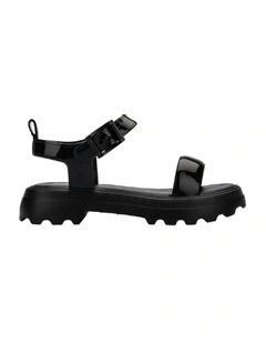 Town Sandal in Black