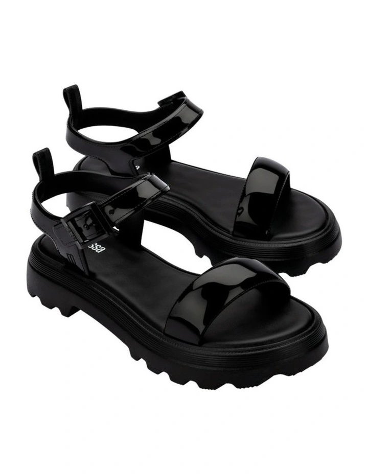 Town Sandal in Black image 2