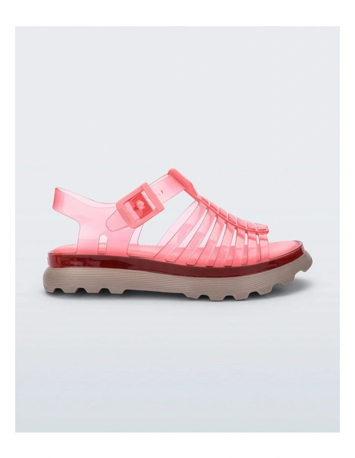 Gloria Platform Sandals in Beige image 1