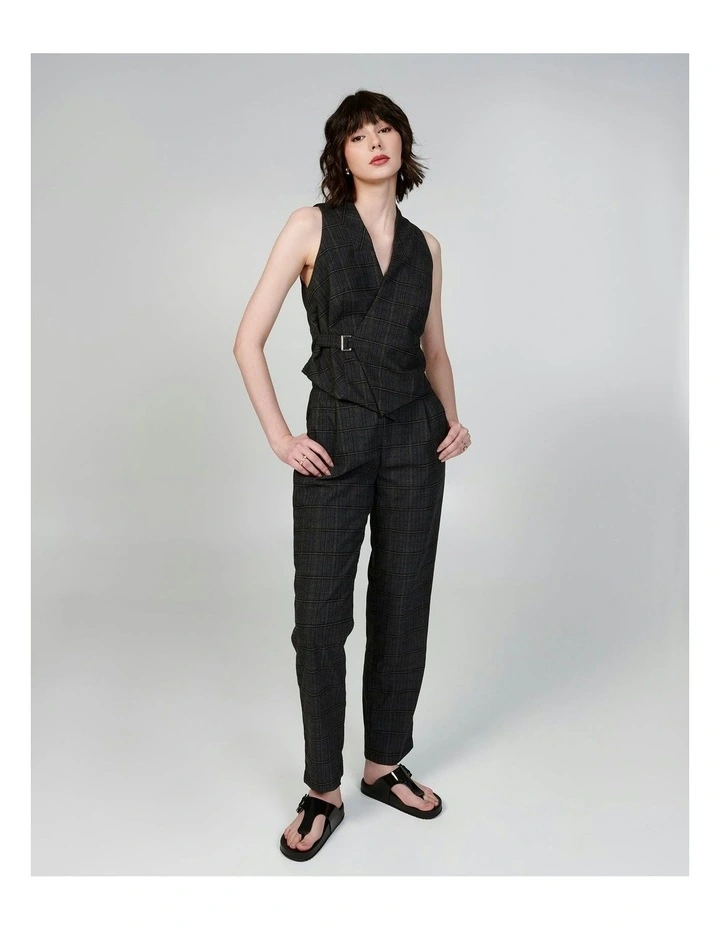 Cozy Flip Flop Sandals in Black image 2