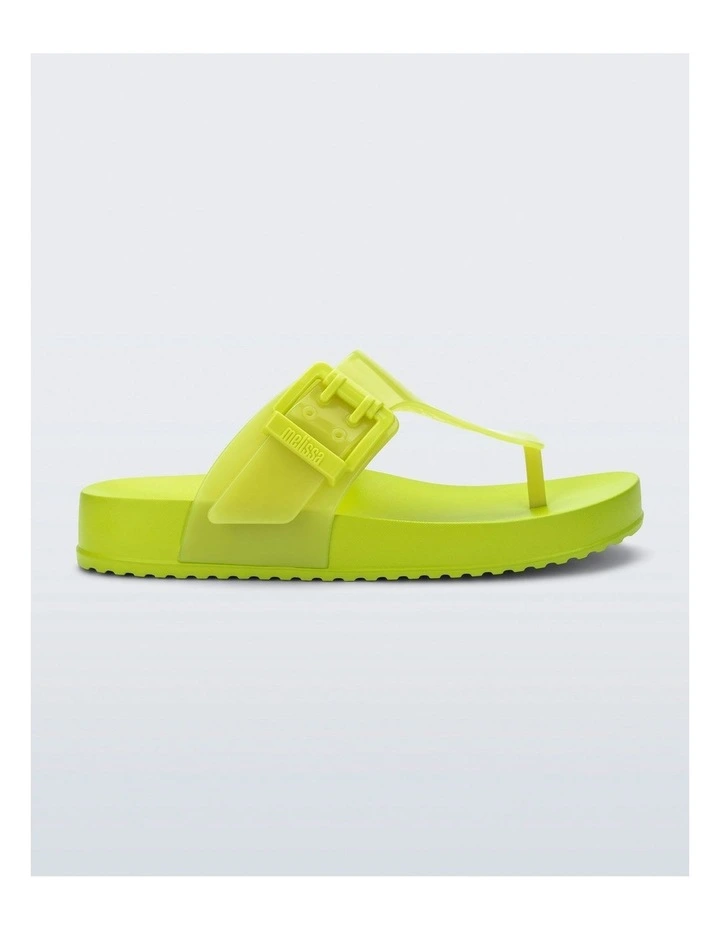 Cozy Flip Flop Sandals in Green image 1