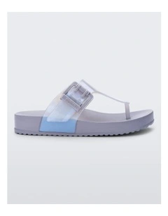 Cozy Flip Flop Sandals in Black