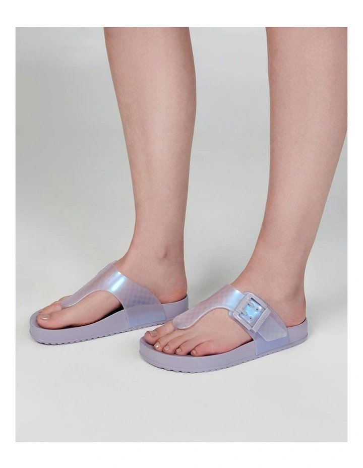 Cozy Flip Flop Sandals in Black image 4