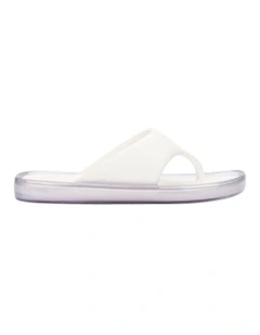 Float Sandals in White