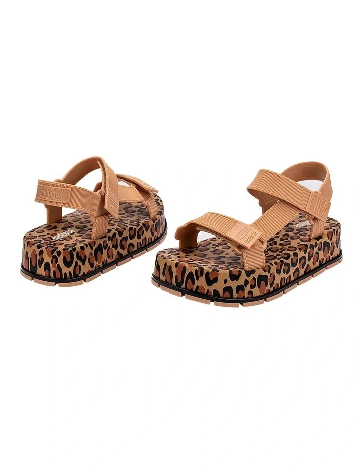 Flowing Platform Sandals in Leopard image 4