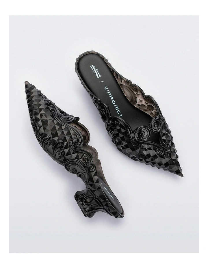 Y/Project + Court Shoe in Black image 3