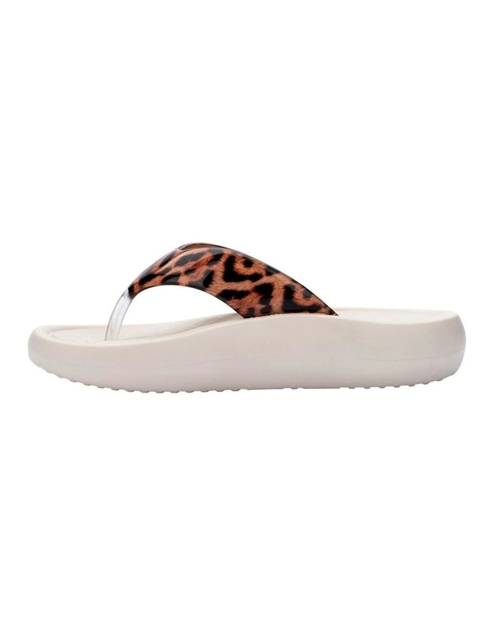Station Flip Flop Ad Thong in Beige image 3