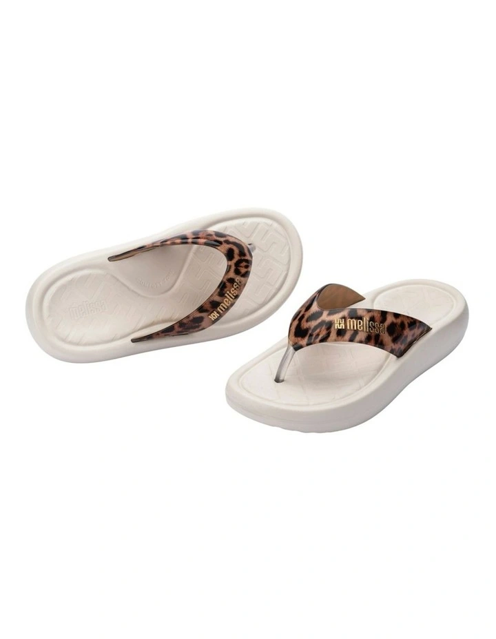 Station Flip Flop Ad Thong in Beige image 4