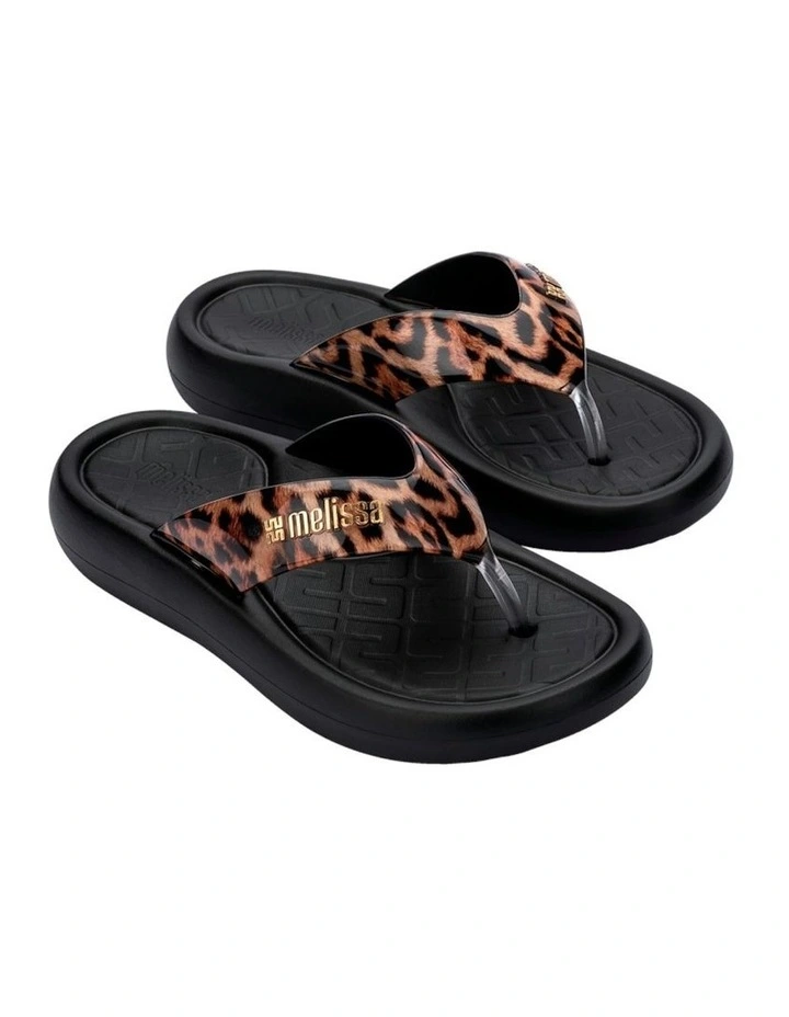 Station Flip Flop Ad Thong in Black image 2