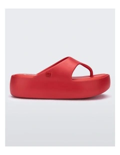 Free Platform Thong in Red
