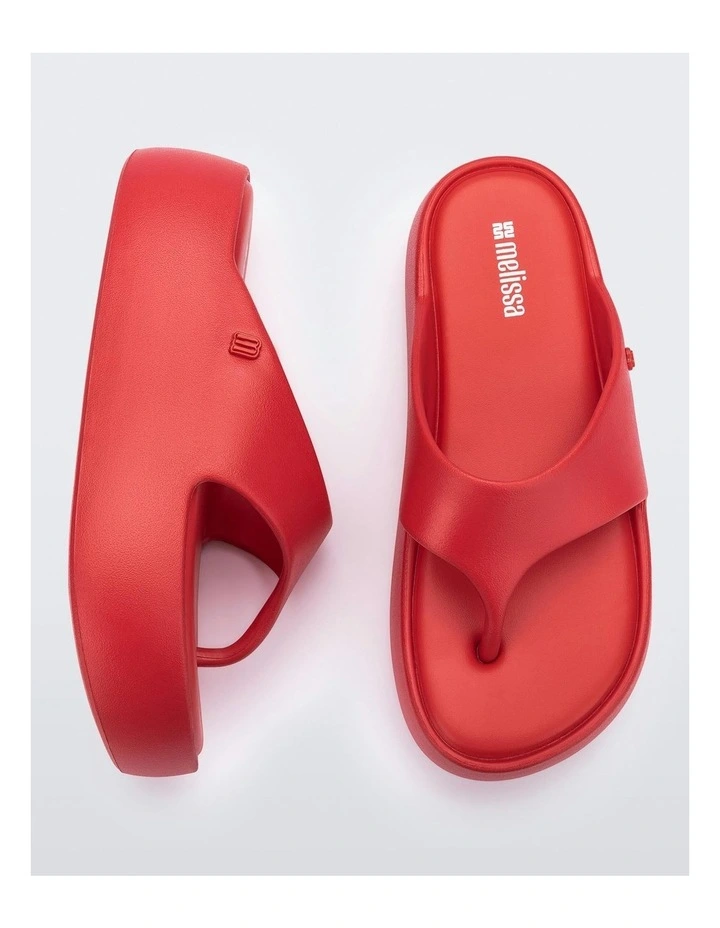 Free Platform Thong in Red image 3