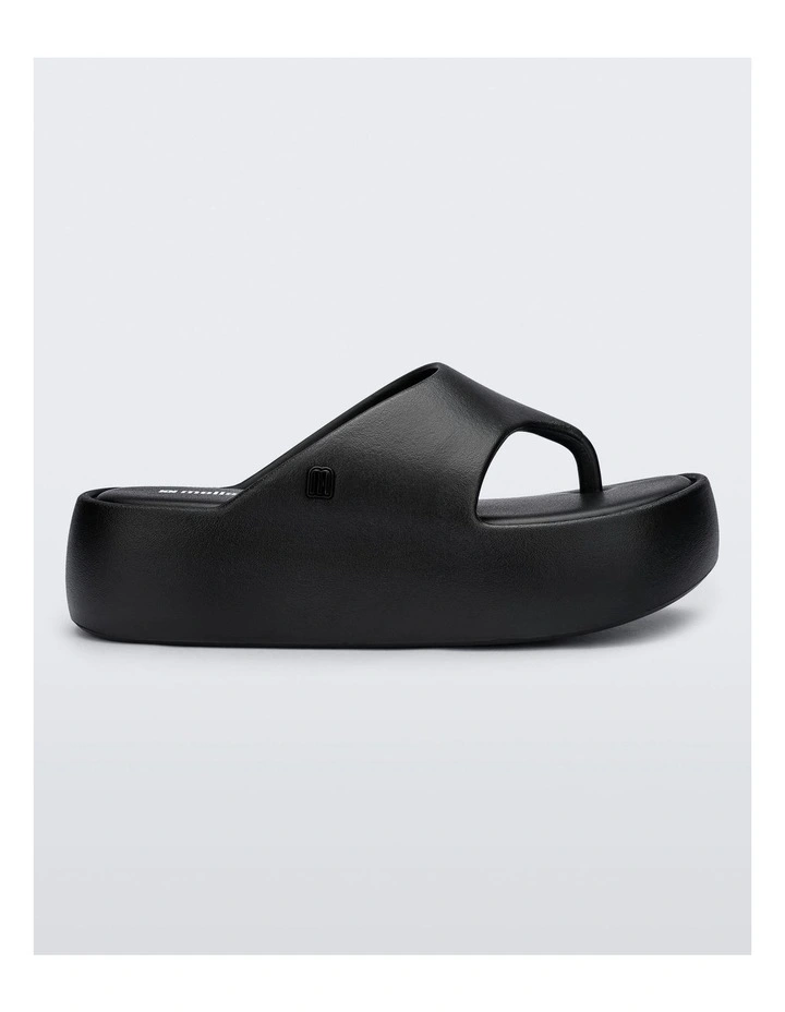 Free Platform Thong in Black image 1