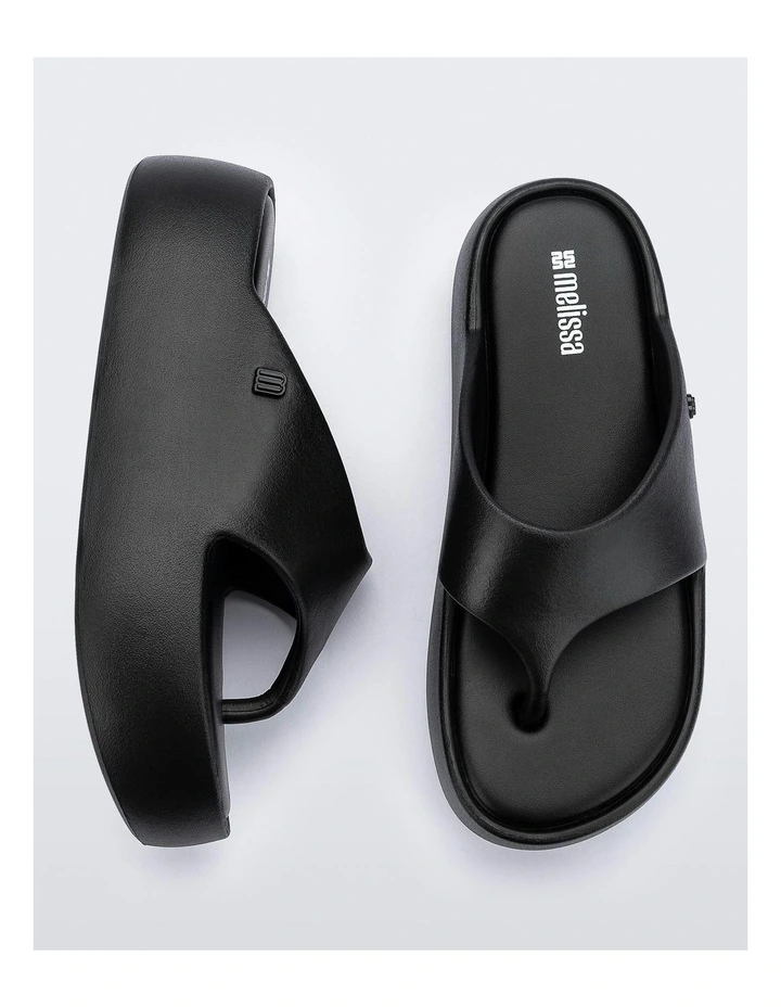Free Platform Thong in Black image 3