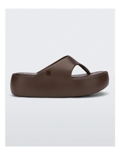 Free Platform Thong in Bronze