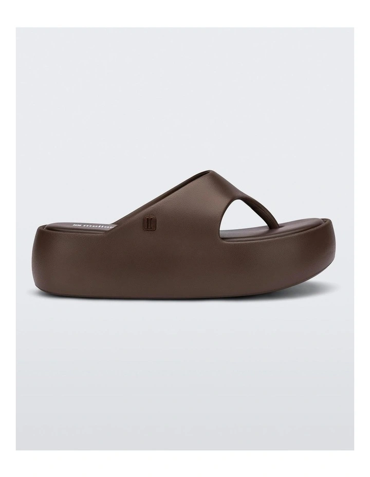 Free Platform Thong in Bronze image 1