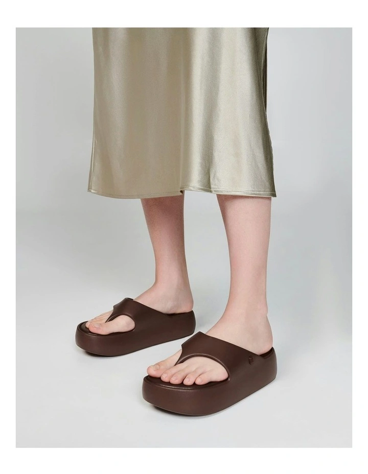 Free Platform Thong in Bronze image 5