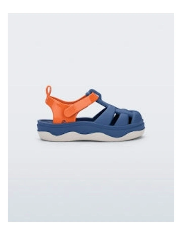 Mini Zig Sandal in Blue Orange image 1