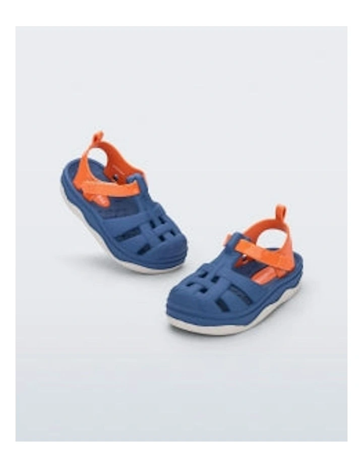 Mini Zig Sandal in Blue Orange image 3